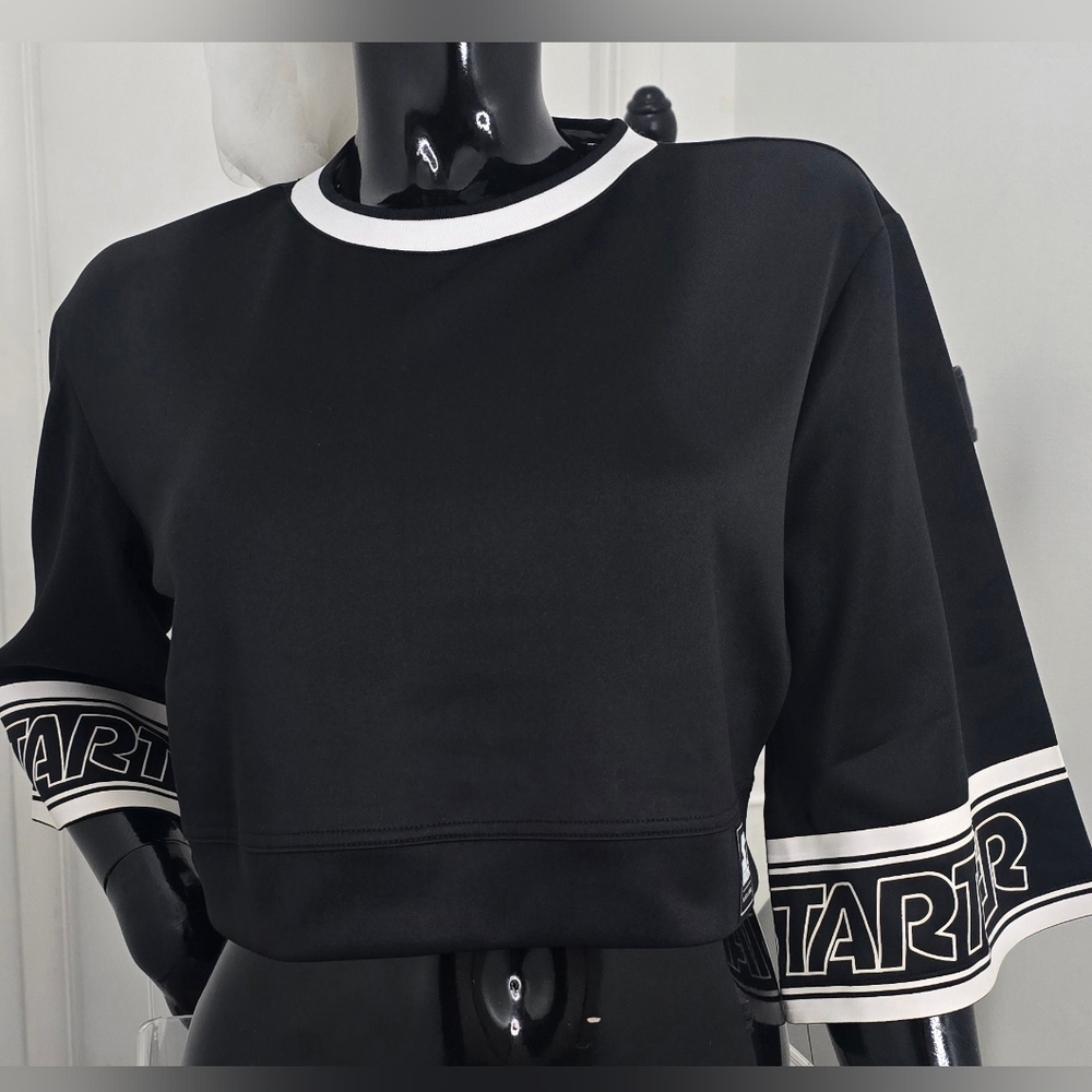 Starter Black Label Crop Top Small
